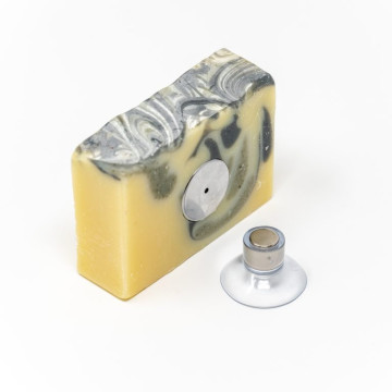 Porte-savon aimanté