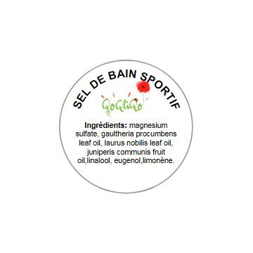sel de bain sportif